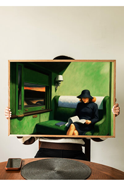 ARTHOUSECOLLECTIVE Sanatçı / Edward Hopper Koleksiyonu - Çerçevesiz Poster