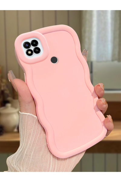 SLIMFELT Redmi 9C/10A Uyumlu Yüksek Kalite Minimal Dalga Kenarlı Kılıf