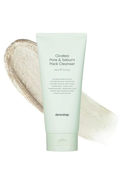 dewdap Cicatea Pore & Sebum Pack Cleanser, 150ml