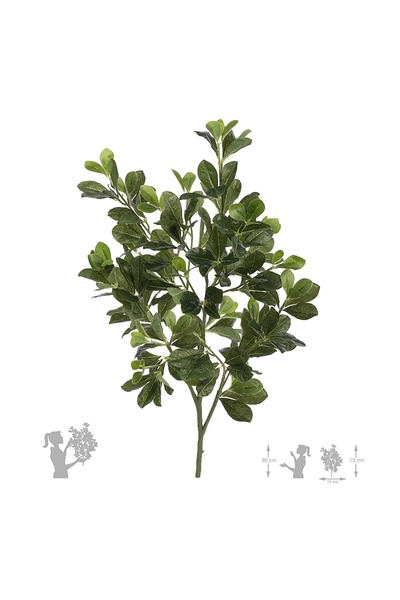 Roberto Rossi tufa artificiala Euonymus D15xH73 cm