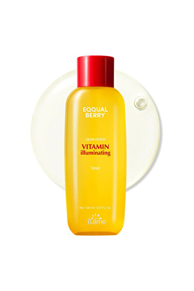 EQQUALBERRY Toner iluminator cu vitamine, 150ml