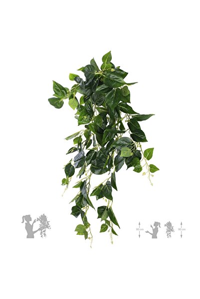 Roberto Rossi Scindapsus artificial 90 cm verde cu protectie UV