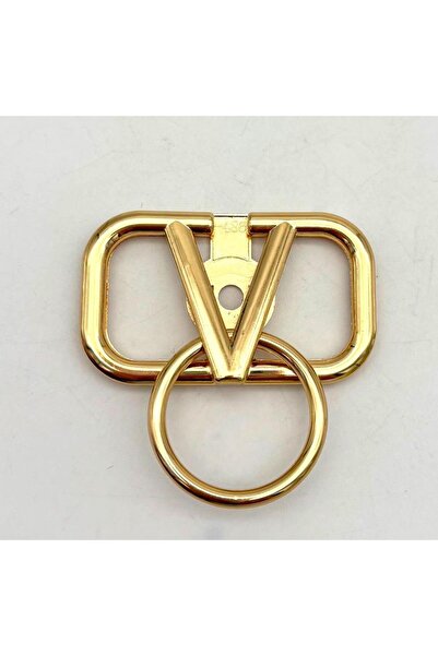 angel çanta aksesuar 7x7 εκ. Ανοιχτόχρυση Κλειδαριά Μοντέλο V