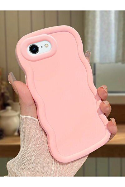 Hontinga iPhone 6S Plus Uyumlu Darbeye Dayanıklı Basit Pembe Silikon Telefon ...
