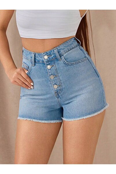 Linarose Τζιν σορτς