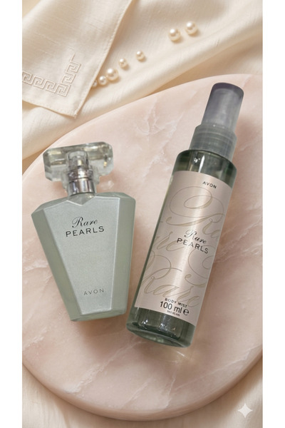 AVON rare pearls parfüm ve vücut spreyi