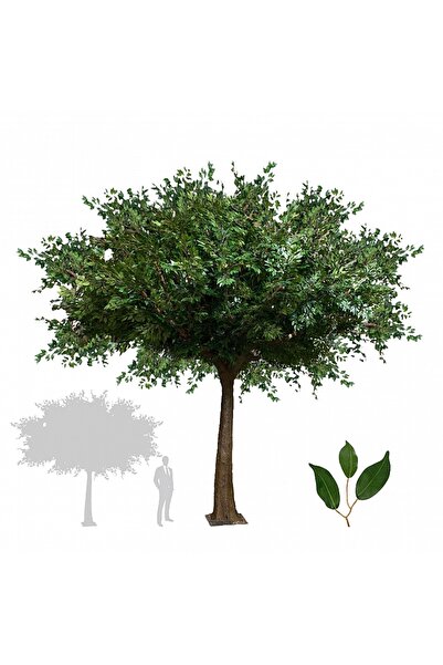 Roberto Rossi Copac artificial H320cm Ficus Gigant, coroana D320cm