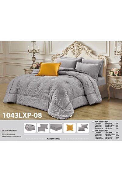 Moon Summer Bedspread Juhur Nafir and Naskh 4-Piece Set with Classic Design a...