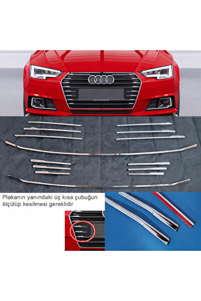 GCP German Car Parts A4 B9 Krom Panjur Çıtası - A4 B9 Dynamic Krom Panjur 201...