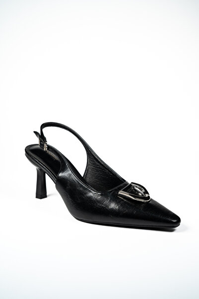 Geoomnii Mid Heel Mules for Women – Stylish Backless Slip-On Heels for Office...