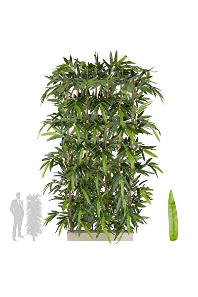 Roberto Rossi Gard artificial din Bambus H180cm cu lungime 100cm cu protectie UV