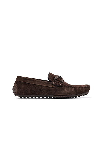 John May Men's Classic Shoes Og-531 Brown Suede
