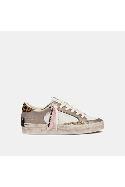 Crime London حذاء رياضي للنساء / الفتيات 29115EE8.60 SK8 DELUXE 60/C08L بني