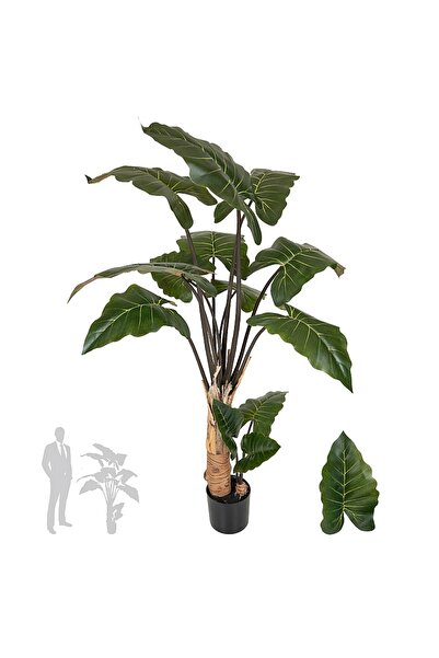 Roberto Rossi Alocasia artificiala H150cm cu 13 frunze