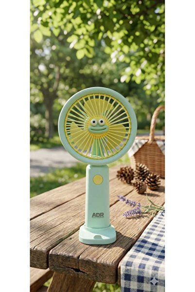 ADR Mini Vantilatör Fan El Pervanesi 3 Kademe Hız 3 Farklı Renk