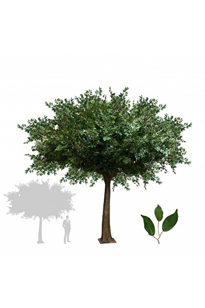 Roberto Rossi Copac artificial H420cm Ficus gigant, coroana D420cm