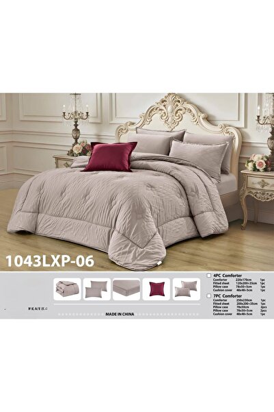 Moon Summer Bedspread Juhur Nafir and Naskh 4-Piece Set with Classic Design a...