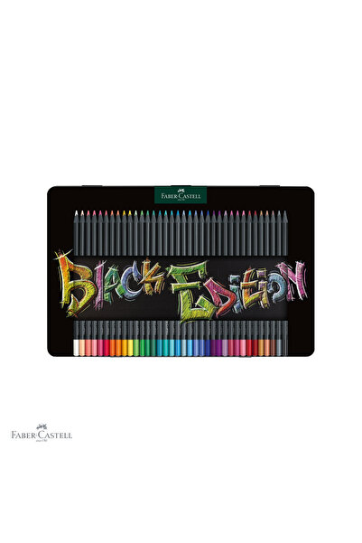 Faber Castell Set de 36 de creioane colorate Faber-Castell Black Edition, min...