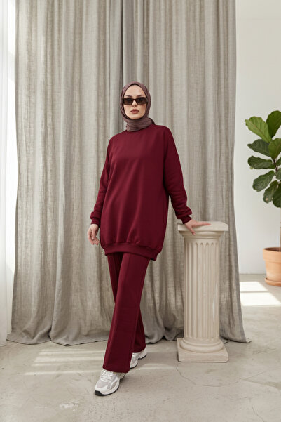 Zeneva Collection 2 Thread Plain Oversize Hijab Set 5600