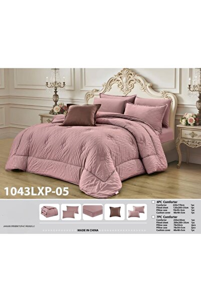 Moon Summer Bedspread Juhur Nafir and Naskh 4-Piece Set with Classic Design a...