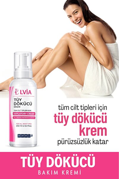 LVİA Tüy Dökücü Krem