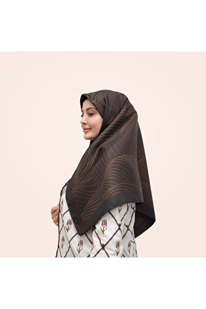 Suay İpek Saye Toprak Esintisi %100 Twill İpek Eşarp 90x90