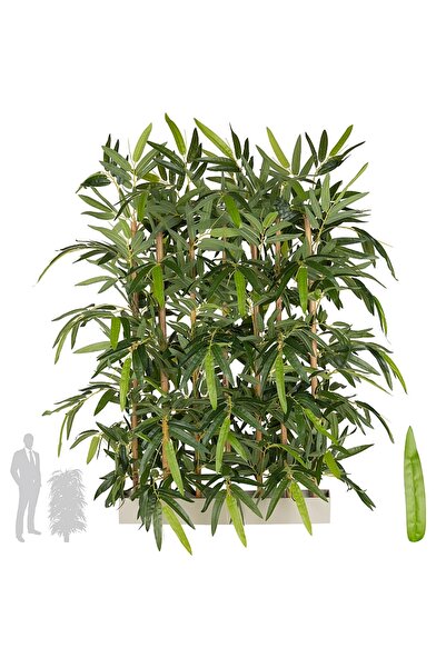 Roberto Rossi Gard artificial din Bambus H120cm cu lungime 100cm cu protectie UV