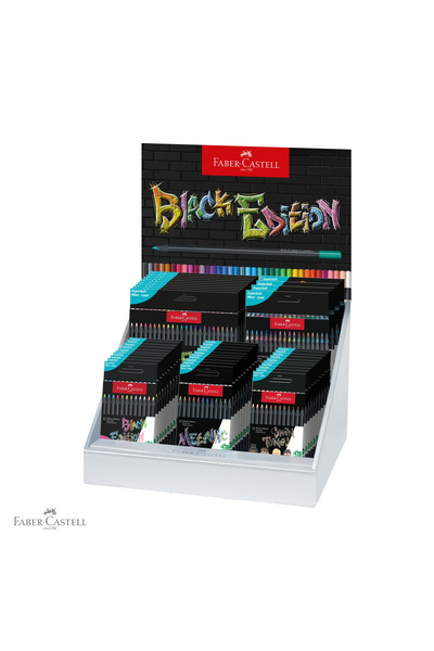 Faber Castell Expunere a creioanelor colorate Faber-Castell Black Edition 202...