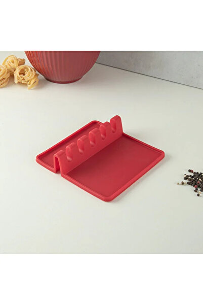 cook&kitchen Tohana Οριζόντια θήκη για κουτάλια σιλικόνης Κόκκινο