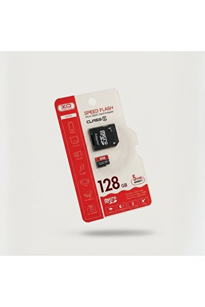 Xo 128GB Class 10 Yüksek Hızlı Micro SDXC Kamera ve Telefon Hafıza Kartı ve S...