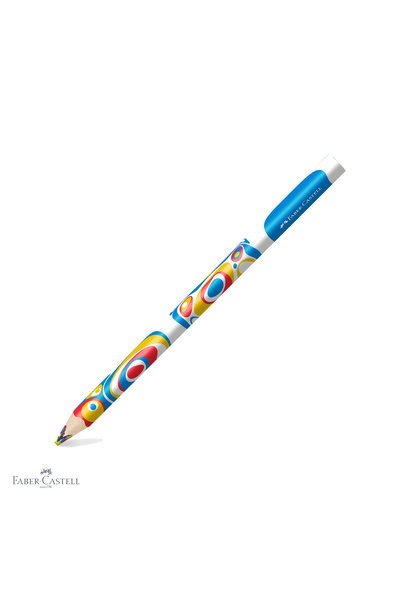 Faber Castell Creion colorat Faber-Castell Jumbo Tri-color, mină în trei culo...