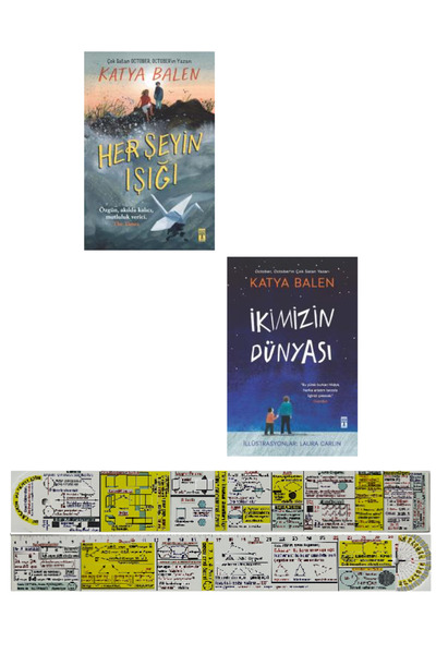 Genç Timaş Katya Balen 2 Kitap Set / Her Şeyin Işığı + İkimizin Dünyası + Öze...