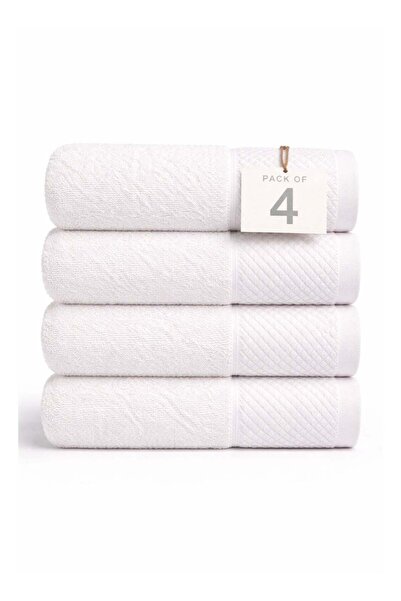 Hotel Linen Klub - Pack of 4 Cotton-Rich Bath Towel