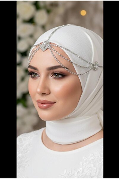 Zanora ΑΣΗΜΕΝΙΑ Λαμπερά αξεσουάρ νύφης, στολίδι για νύφη, χένα για πάρτι, υπό...