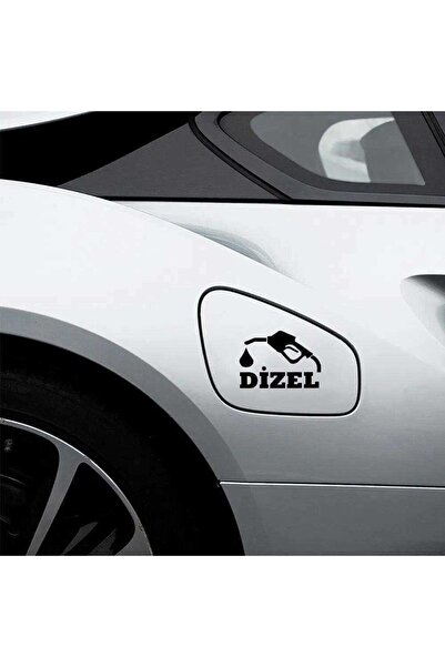 Asilmeydan Dizel Yazı Yakıt Depo Kapağı Sticker, Araba, Oto Etiket, Tuning, A...
