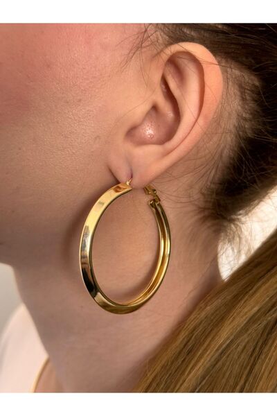 Charmist Steel Biger Hoop Earring