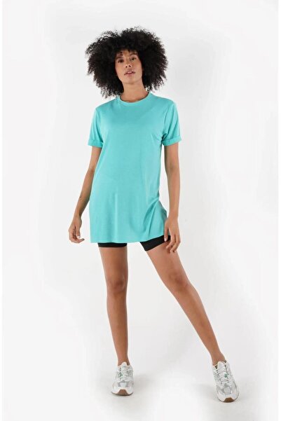 ALEXANDERGARDI Μπλουζάκι με λαιμόκοψη και πλαϊνά σκισίματα