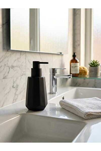 cook&kitchen Κεραμική θήκη σαπουνιού Tohana Μαύρη