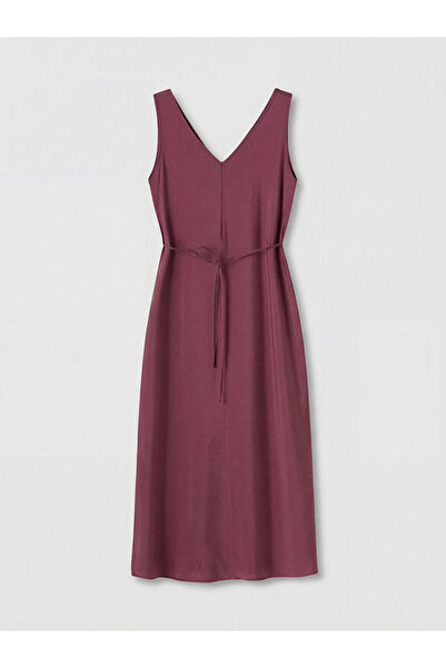 LC Waikiki Pink V-Neck Modal Blend Dress from Giyçık Store