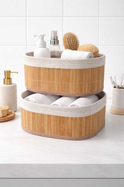 RASHA COLLECTION 2-Piece Bathroom Organizer