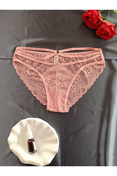 ZENA UNDERWEAR April Front Ring Detailed Waist Elastic Band Detailed Women's ...