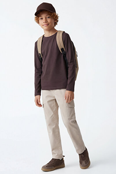 PAULMARK Αγορίστικο μπλουζάκι με μακριά μανίκια