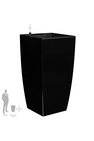 Roberto Rossi Ghiveci inteligent H56,5x31x31 cm cu set complet udare Cubico n...