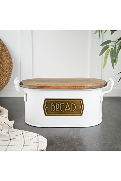 UnicUtil Bread storage box, UnicUtil, Premium Compact, White, Brown