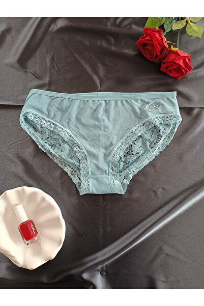 ZENA UNDERWEAR Ava Double Window Back Design, Bowknot, Full Lace Women's Unde...