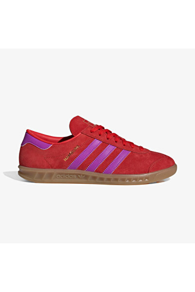 adidas Γυναικεία κόκκινα αθλητικά παπούτσια Hamburg W