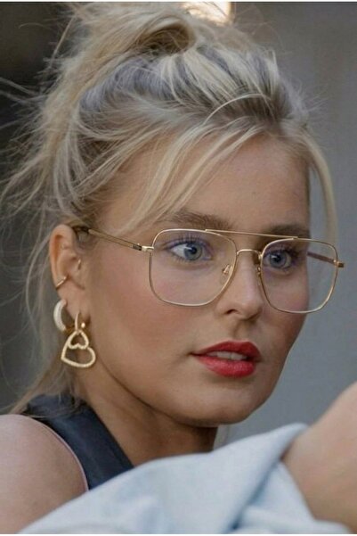 SAZAK AKSESUAR Reynmen Unisex Kare Vintage Blue Block Ekran Gözlüğü