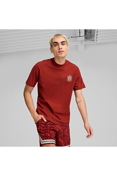 Puma X Ptc Graphic Unisex Kırmızı T-Shirt
