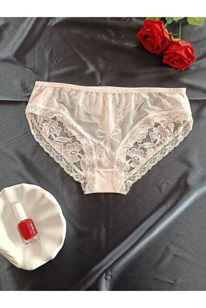 ZENA UNDERWEAR ملابس داخلية نسائية من Ava مزينة بفيونكة ودانتيل كامل مع نافذت...