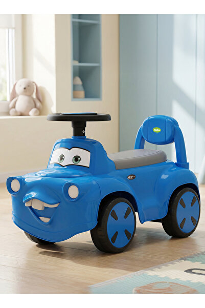 BAYBEE Baby Ride-On Car with Push Handle, Lights, Music & Storage, 2-in-1 Kid...